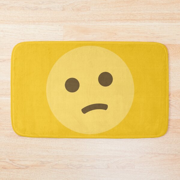 Item preview, Concerned Face Emoji designed and sold by patternsbyposh.