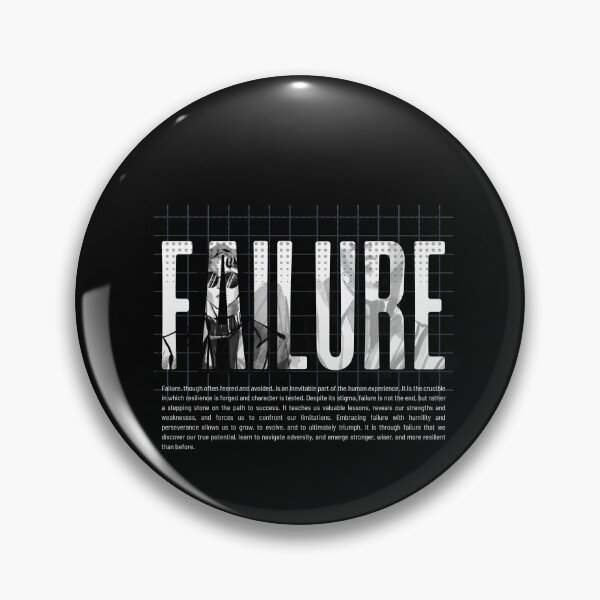 Item preview, Failure | Black Background designed and sold by RM-Journey.
