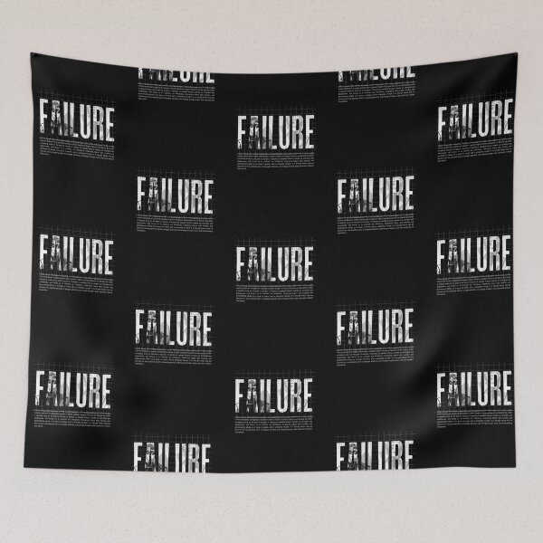 Item preview, Failure | Black Background designed and sold by RM-Journey.