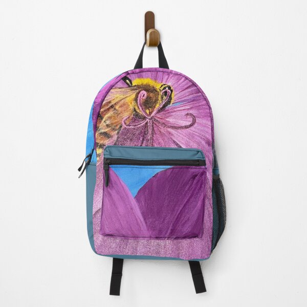 Item preview, Pollinator -Bee on a Purple Badea designed and sold by GradyRule.