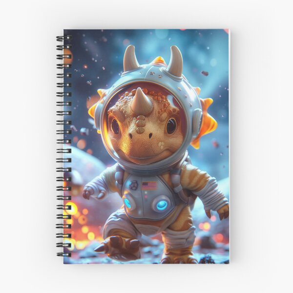 Item preview, Cute Little Triceratops Dinosaur Astronaut in Space Suit on Foreign Planet designed and sold by Mullet Monkey.
