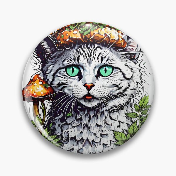 Item preview, cat hat magic mushroom stat designed and sold by wojysmokes.