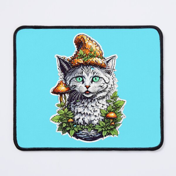 Item preview, cat hat magic mushroom stat designed and sold by wojysmokes.