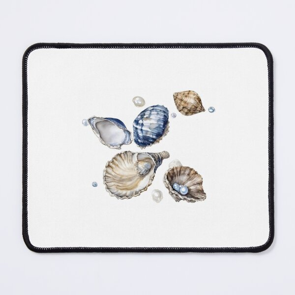 Item preview, Aesthetic Blue Seashells designed and sold by ripnessa.