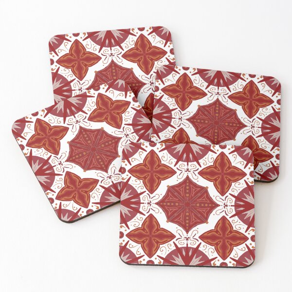Item preview, Copy of Repeating Colorful Mandala Design - Red and Gold Celebration  designed and sold by mikaylawiser.