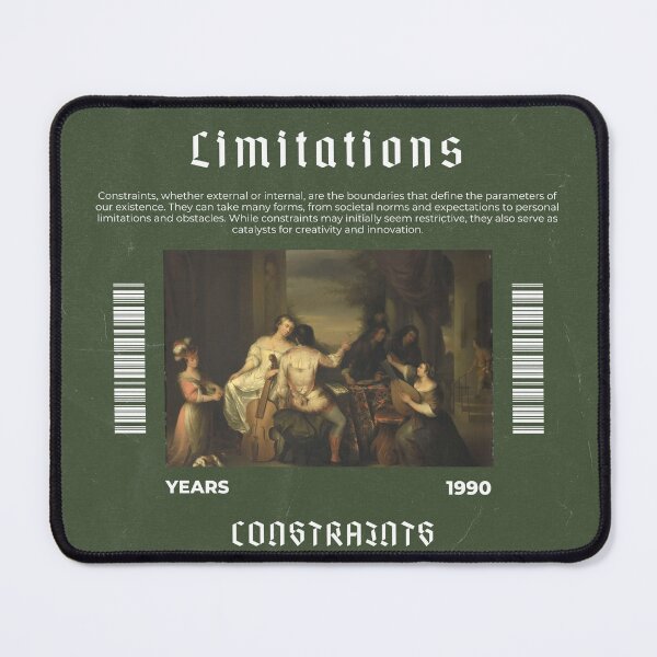 Item preview, Limitations - Constraints | Painting Illustration | Green Background designed and sold by RM-Journey.