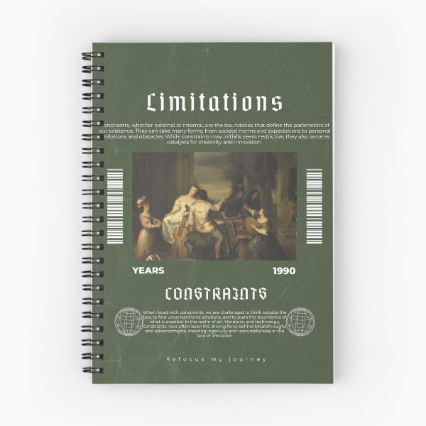 Item preview, Limitations - Constraints | Painting Illustration | Green Background designed and sold by RM-Journey.