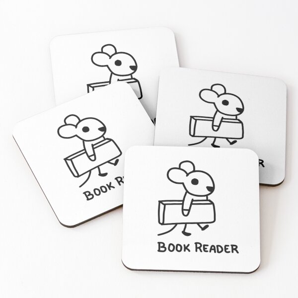Item preview, Book Mouse designed and sold by StrawberryUnicornCo.