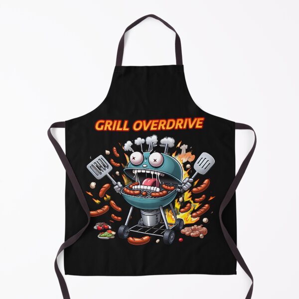 Item preview, Grill Overdrive designed and sold by AI-Only Creations.
