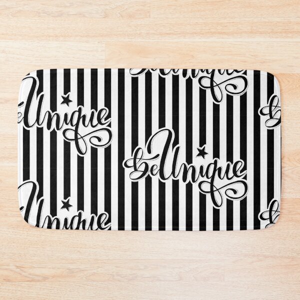 Item preview, Hand Lettered Be Unique with Lined Background designed and sold by Carleah Unique.