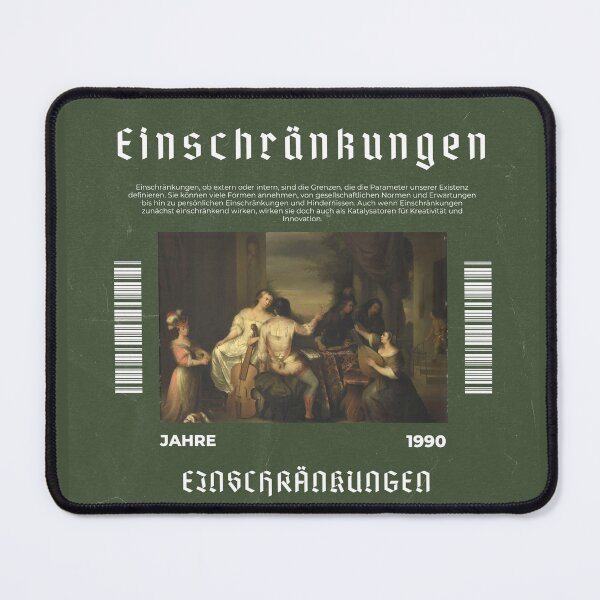 Item preview, Einschränkungen - Beschränkungen | Painting Illustration | Green Background designed and sold by RM-Journey.