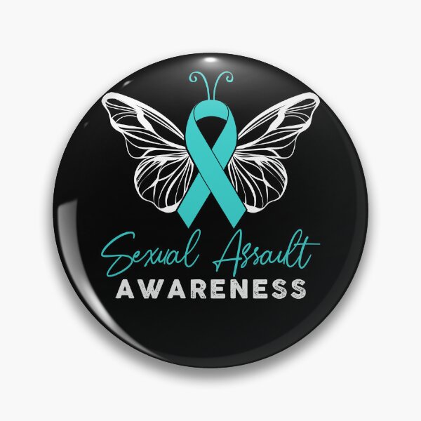 Item preview, Butterfly Teal Ribbon Sexual Assault Awareness Month designed and sold by Stickiii ♡.