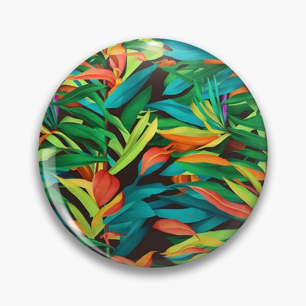 Item preview, Bright tropical jungle pattern designed and sold by Haji  Kamora.