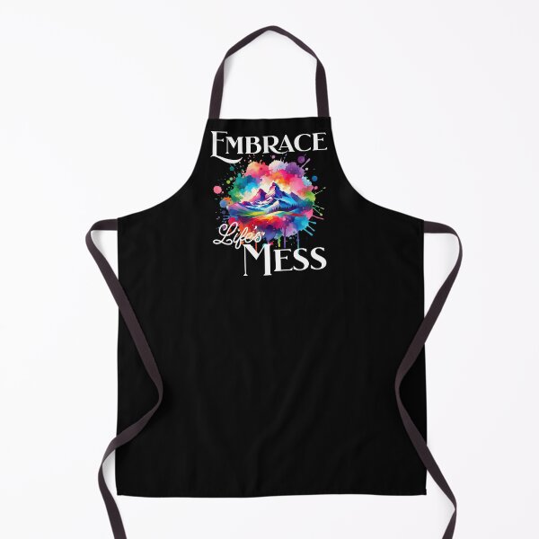 Item preview, Embrace Life's Mess - Watercolor motivational designed and sold by JoksterHaven.