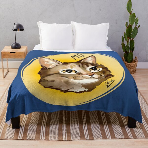 Item preview, Mo the cat designed and sold by Made-by-Anxiety.