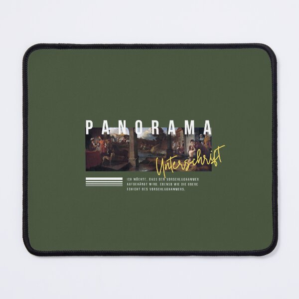 Item preview, Panorama - Unterschrift | Green Background designed and sold by RM-Journey.