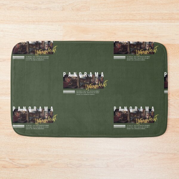 Item preview, Panorama - Unterschrift | Green Background designed and sold by RM-Journey.