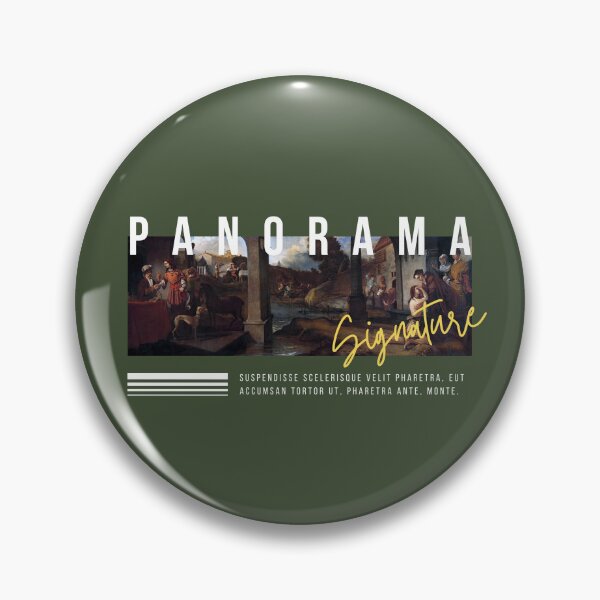 Item preview, Panorama - Signature | Green Background designed and sold by RM-Journey.