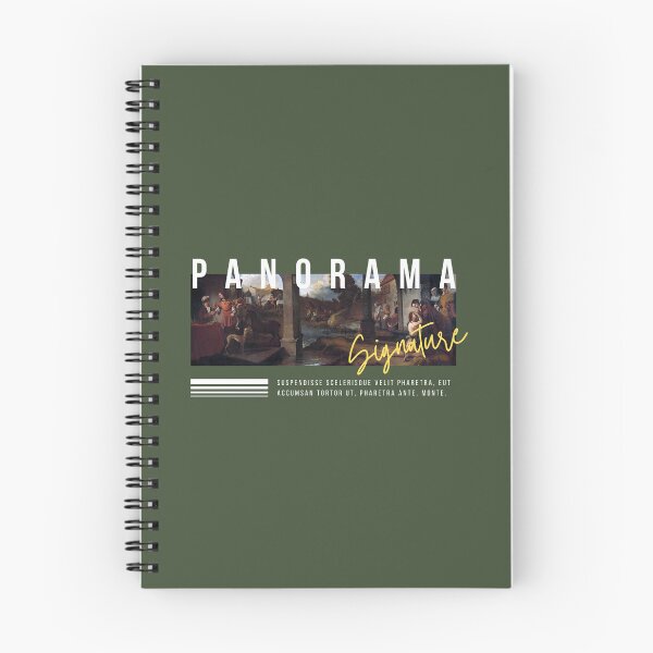 Item preview, Panorama - Signature | Green Background designed and sold by RM-Journey.