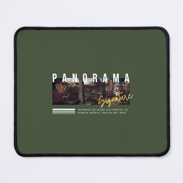 Item preview, Panorama - Signature | Green Background designed and sold by RM-Journey.
