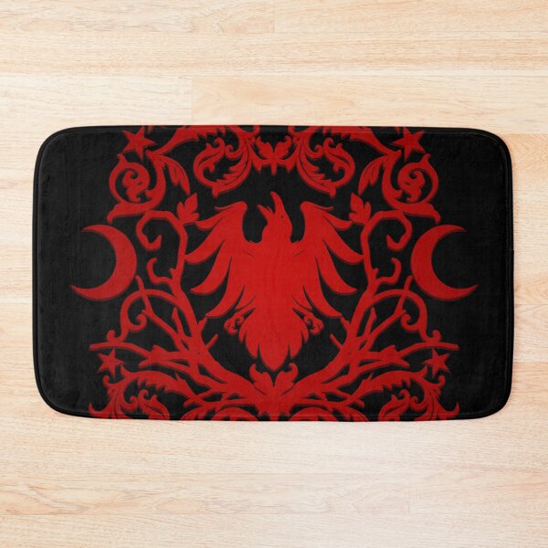 Item preview, Blood Moon Raven Damask designed and sold by RavenWake.