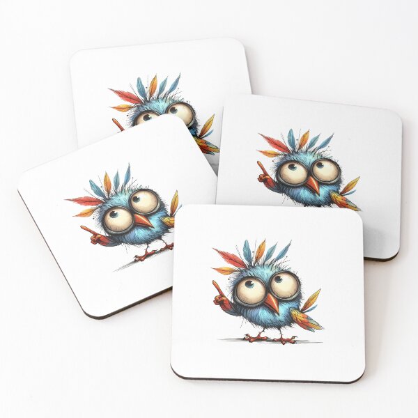 Item preview, Funny Crazy Bird designed and sold by UMakusia.