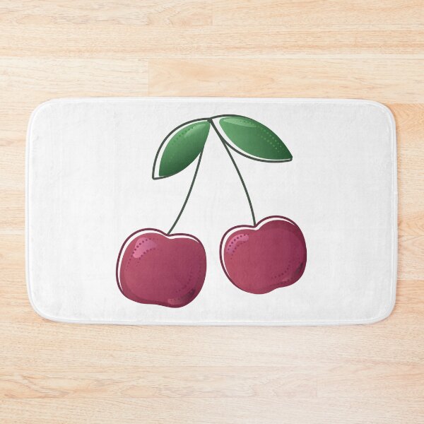 Item preview, Two cherries, gradient illustration designed and sold by OM-lova.