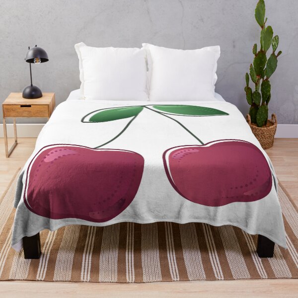 Item preview, Two cherries, gradient illustration designed and sold by OM-lova.