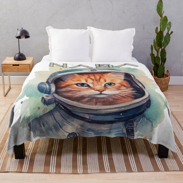 Item preview, AstroCat, Lunar Feline Tee, A Cat's Galactic Adventure Gift designed and sold by Terry-Salsa.
