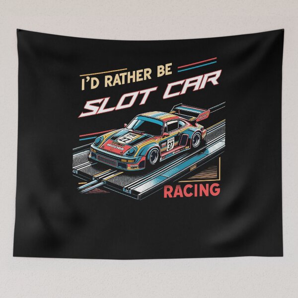 Item preview, I'd Rather Be Slot Car Racing designed and sold by tshirtexpressiv.