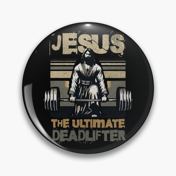 Item preview, Jesus The Ultimate Deadlifter designed and sold by Heather  Wheeler.