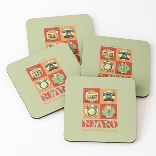 Item preview, Nostalgic - Retro | Vintage Equipment Illustration | Pastel Green Background designed and sold by RM-Journey.