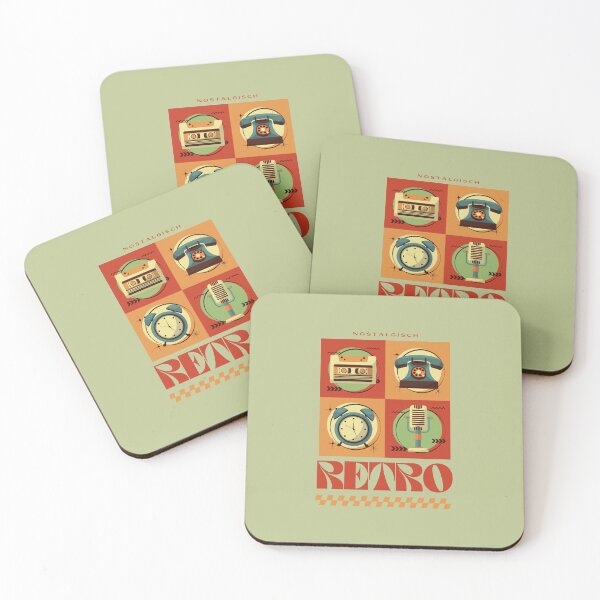 Item preview, Nostalgisch - Retro | Vintage Equipment Illustration | Pastel Green Background designed and sold by RM-Journey.