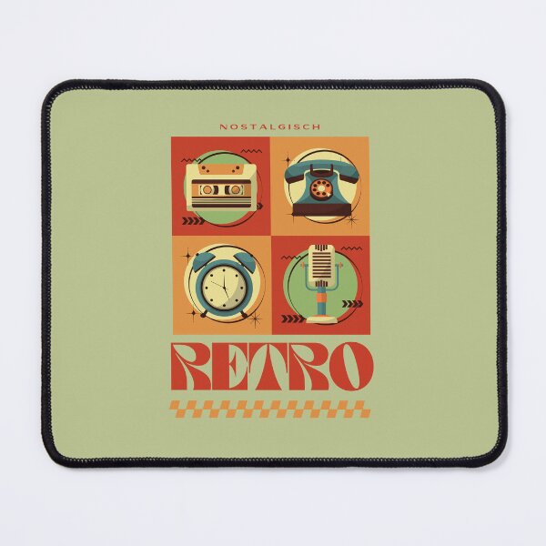 Item preview, Nostalgisch - Retro | Vintage Equipment Illustration | Pastel Green Background designed and sold by RM-Journey.
