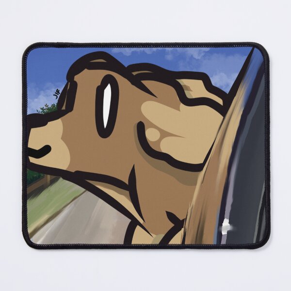 Item preview, #042 Dog on a Car Trip designed and sold by Jasmine Froley.