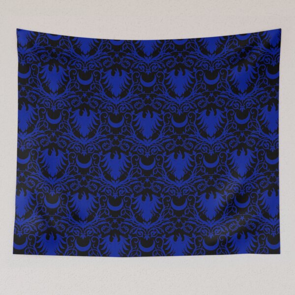 Item preview, Copy of Gothic Raven Moon Damask designed and sold by RavenWake.