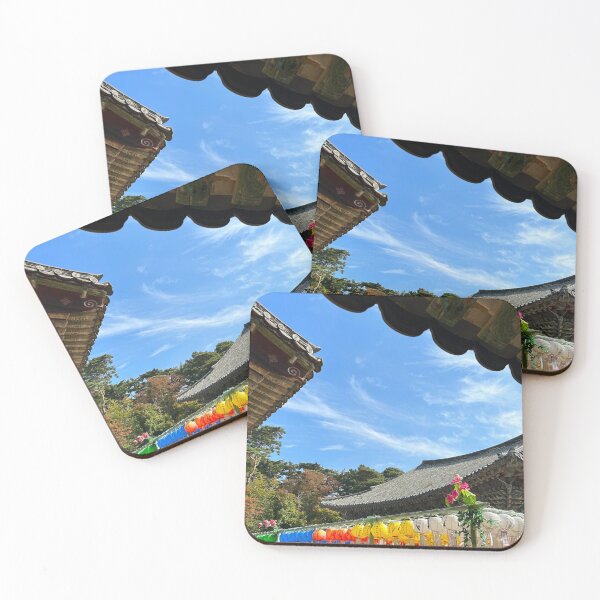 Item preview, Bulguksa Lanterns and the Blue Sky | Gyeongju South Korea Photographs designed and sold by YemmyZImages.