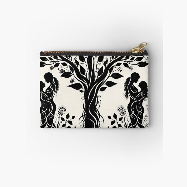 Item preview, Eternal Embrace Silhouettes of Love Within Nature’s Canopy designed and sold by ArtComixHaven.