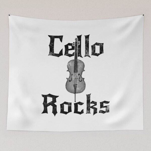 Item preview, Cello Rocks, Cellist Heavy Rock Musician designed and sold by doodlerob.