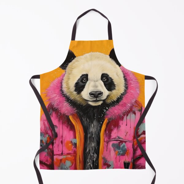 Item preview, Anthropomorphic Panda Portrait in Funky Colorful Coat designed and sold by GulDesignCo.