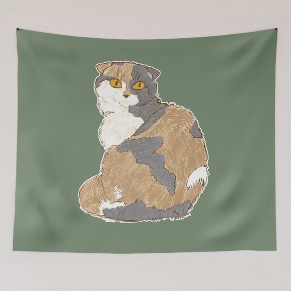 Item preview, Scottish Fold Kitty April 3 designed and sold by TMSpaintz.
