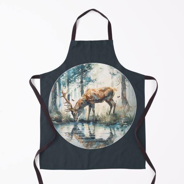 Item preview, Peaceful deer designed and sold by TriianDancer.