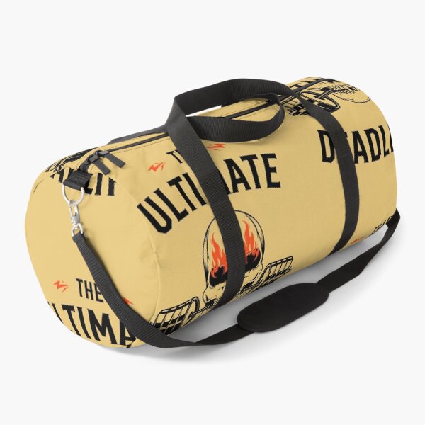 Item preview, The Ultimate Deadlifter | Skull Illustration | Yellow Background designed and sold by RM-Journey.