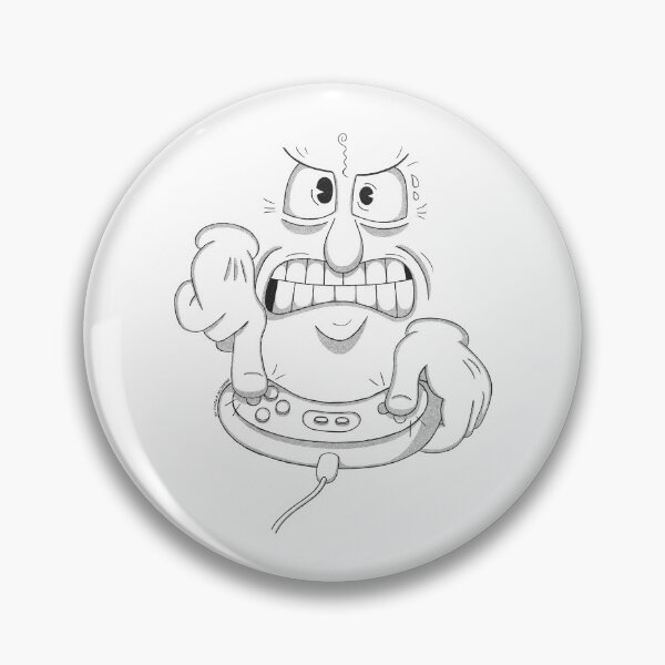 Item preview, Exasperated video gamer designed and sold by paolaalchapar.