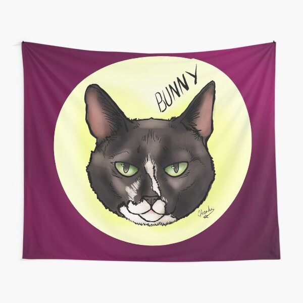 Artikel-Vorschau von Bunny die Katze, designt und verkauft von Made-by-Anxiety.