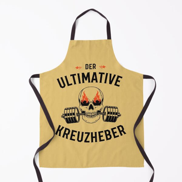 Item preview, Der ultimative Kreuzheber | Skull Illustration | Yellow Background designed and sold by RM-Journey.