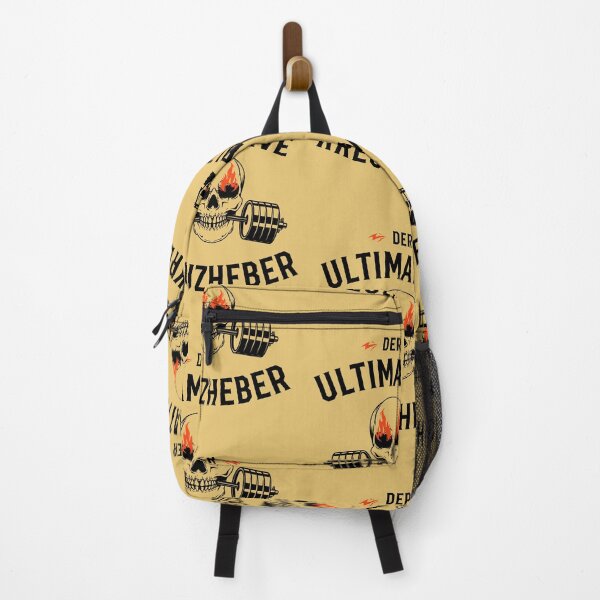 Item preview, Der ultimative Kreuzheber | Skull Illustration | Yellow Background designed and sold by RM-Journey.