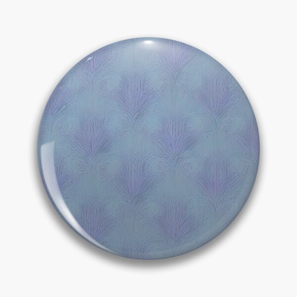Item preview, Gentle elegance Abstract floral motif in purple on a turquoise-light blue background designed and sold by Frostquest.