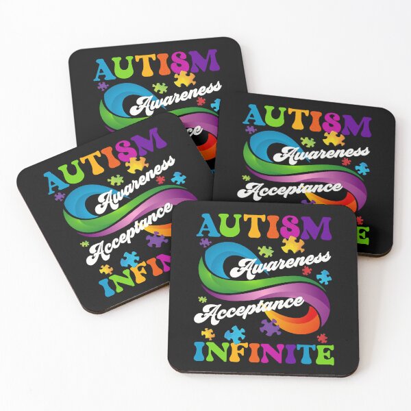 Item preview, AUTISM AWARENESS INFINITE ACCEPTANCE designed and sold by FlutteringWings.