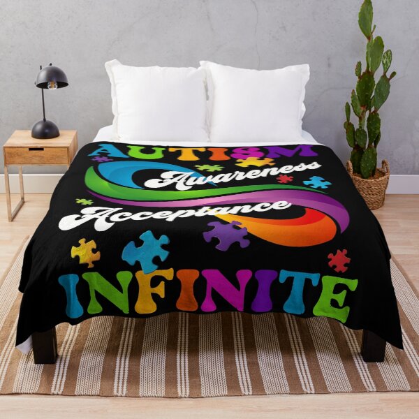 Item preview, AUTISM AWARENESS INFINITE ACCEPTANCE designed and sold by FlutteringWings.